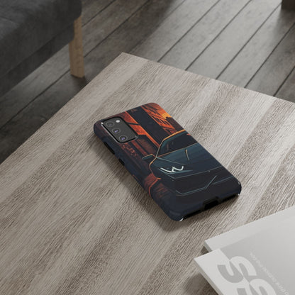 Lamborghini Huracan Street Life-Dual Layer Ultra Tough Phone Case Samsung Galaxy S20 FE Glossy Printify by The Night Shift Automotive Apparel