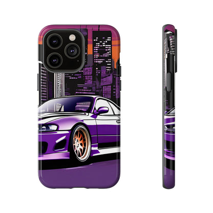 Nissan 240sx S15-Dual Layer Ultra Tough Phone Case Printify by The Night Shift Automotive Apparel