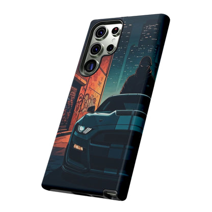 Ford Mustang Shelby GT350 Street Life-Dual Layer Ultra Tough Phone Case Printify by The Night Shift Automotive Apparel