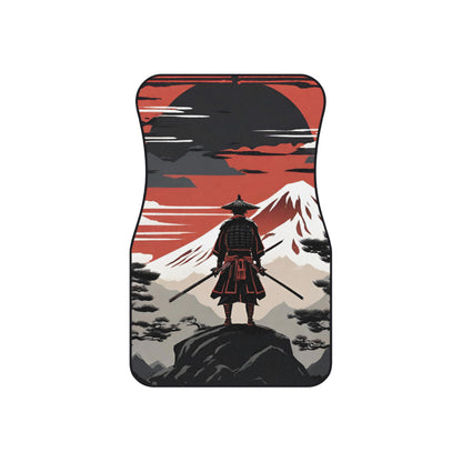 The Way Of The Samurai-Premium, High Quality Car Floor Mats (Set of 2 Front Mats) Printify by The Night Shift Automotive Apparel