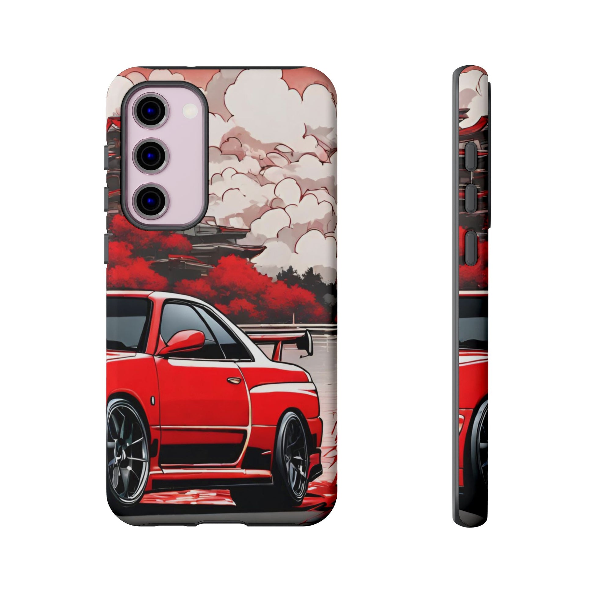 Nissan Skyline R34-Dual Layer Ultra Tough Phone Case Printify by The Night Shift Automotive Apparel