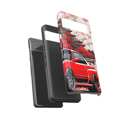 Nissan Skyline R34-Dual Layer Ultra Tough Phone Case Printify by The Night Shift Automotive Apparel