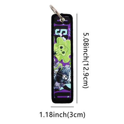 Japanese Anime Key Chain The Night Shift Performance Street Gear by The Night Shift Automotive Apparel