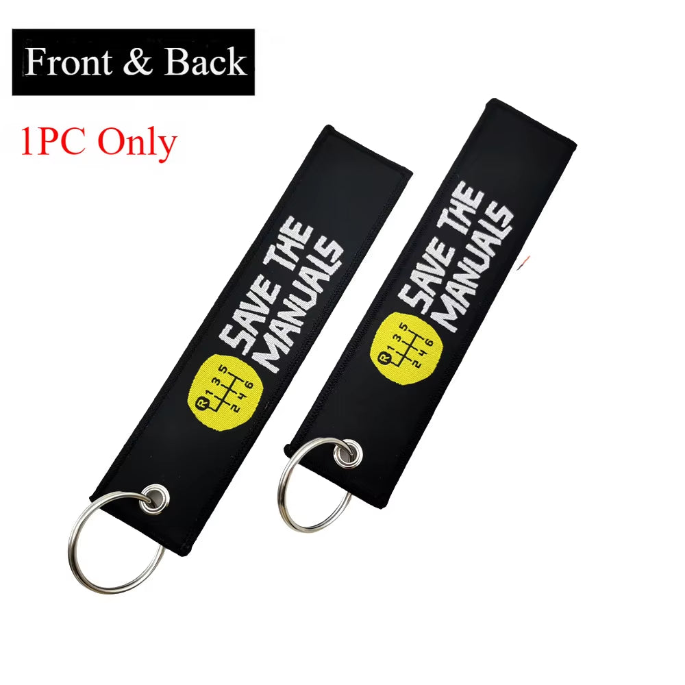 Flight Tag Key Chains