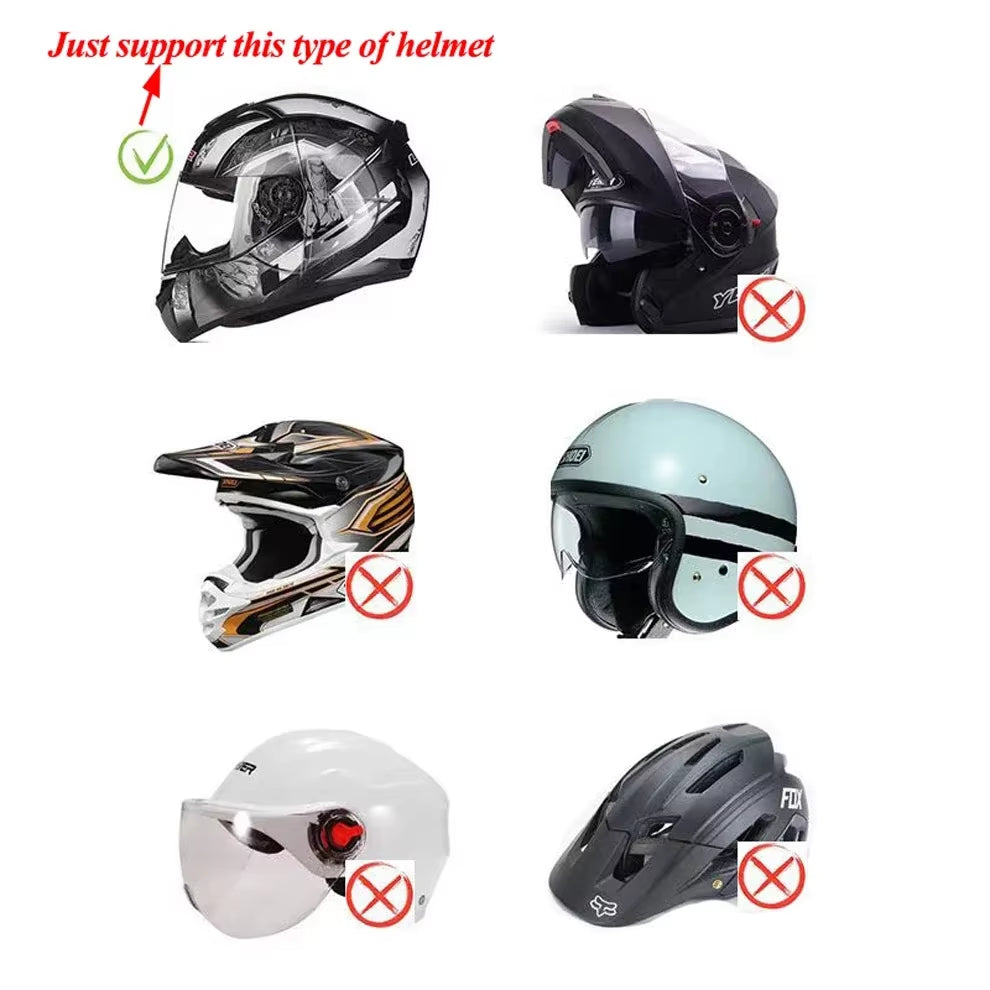 Motorcycle Full Face Helmet Cover