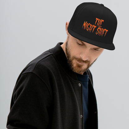 Trucker Cap Black The Night Shift Performance Street Gear by The Night Shift Automotive Apparel