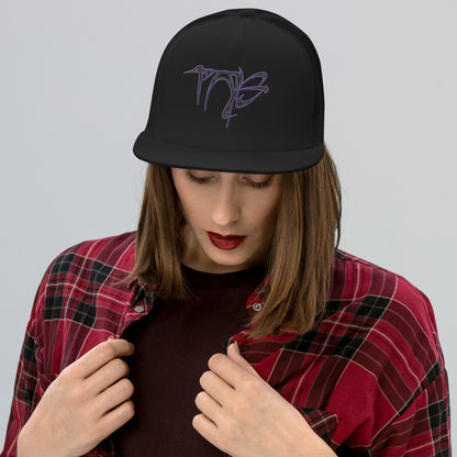 The Night Shift-Embroidered Snapback Trucker Hat The Night Shift Performance Street Gear by The Night Shift Automotive Apparel