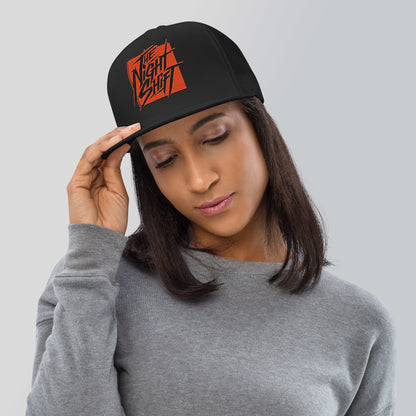The Night Shift-Embroidered Mesh Snapback Trucker Hat The Night Shift Performance Street Gear by The Night Shift Automotive Apparel