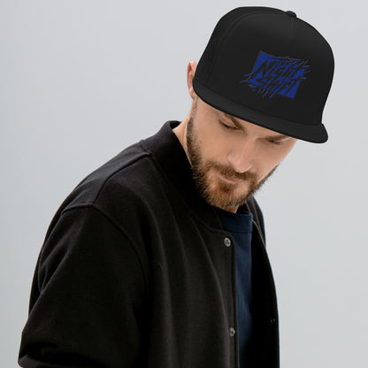 The Night Shift-Embroidered Mesh Snapback Trucker Hat Black The Night Shift Performance Street Gear by The Night Shift Automotive Apparel