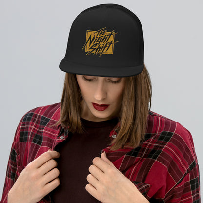 The Night Shift-Embroidered Mesh Snapback Trucker Hat The Night Shift Performance Street Gear by The Night Shift Automotive Apparel
