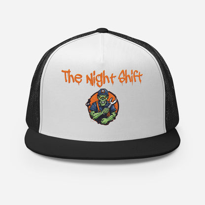 Don't Stop Till You Drop-Embroidered Snapback Trucker Hat The Night Shift Performance Street Gear by The Night Shift Automotive Apparel