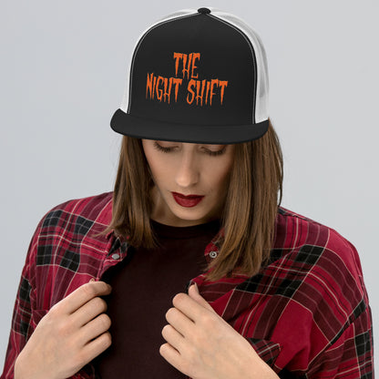 Trucker Cap The Night Shift Performance Street Gear by The Night Shift Automotive Apparel