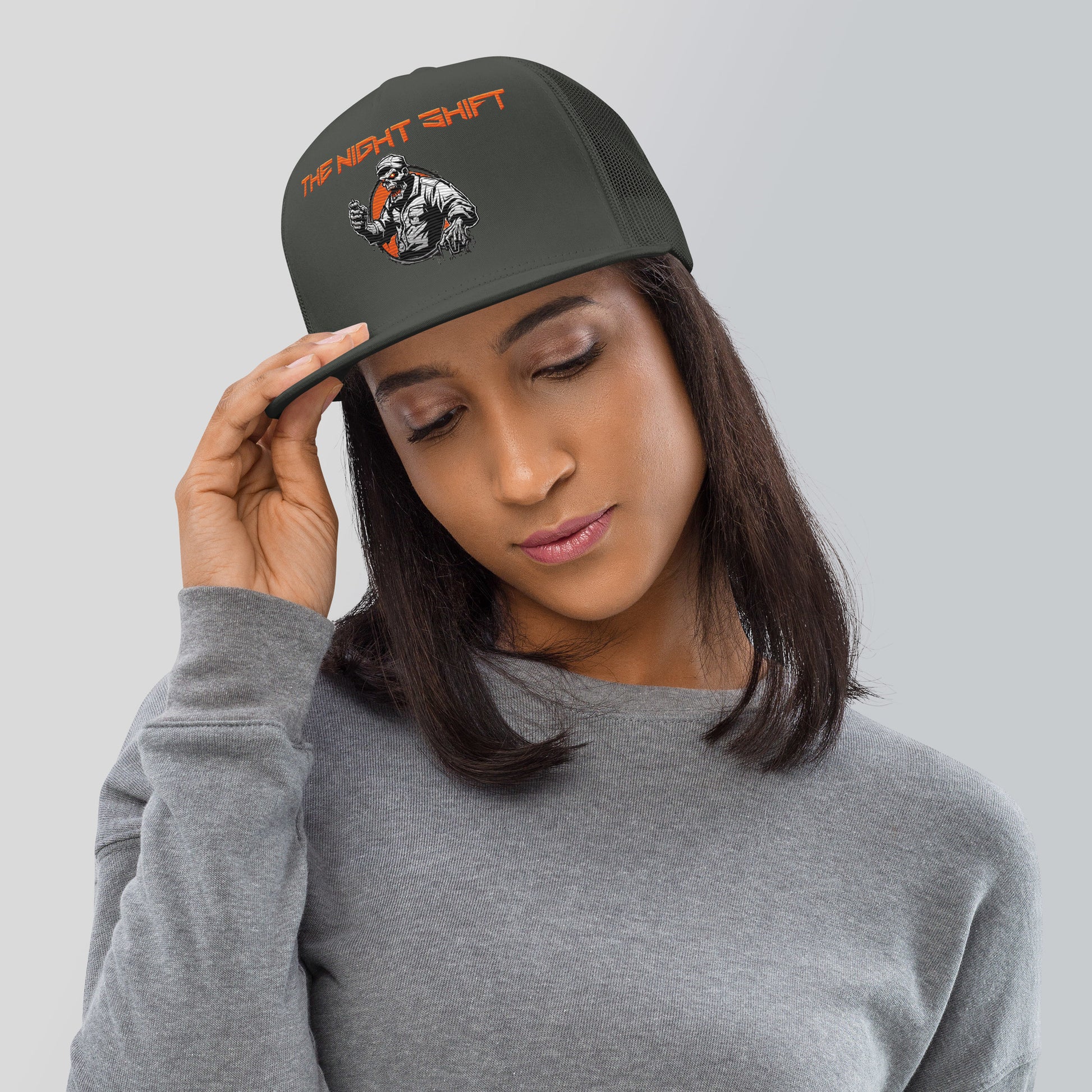 Trucker Cap The Night Shift Performance Street Gear by The Night Shift Automotive Apparel