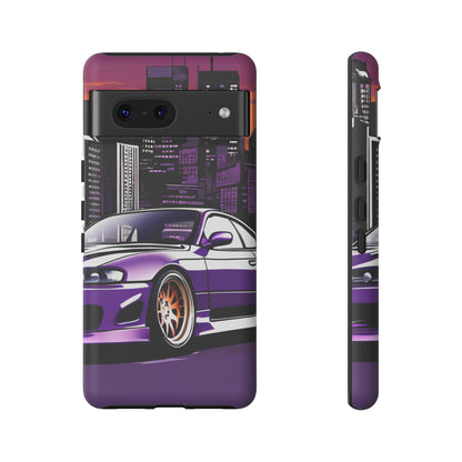 Nissan 240sx S15-Dual Layer Ultra Tough Phone Case Printify by The Night Shift Automotive Apparel