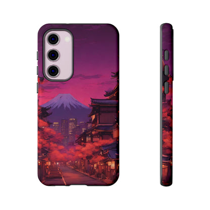 Traditional Japanese Village Countryside-Dual Layer Ultra Tough Phone Case Printify by The Night Shift Automotive Apparel