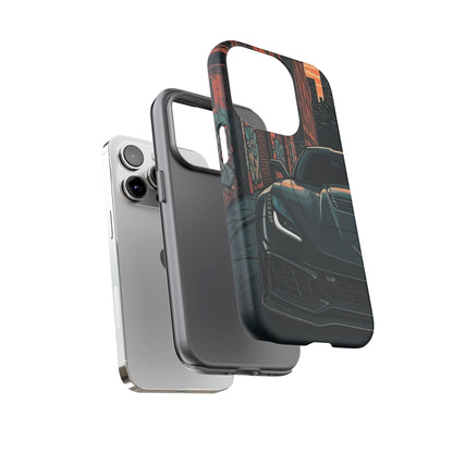 Chevy Corvette C7 Street Life-Dual Layer Ultra Tough Phone Case Printify by The Night Shift Automotive Apparel
