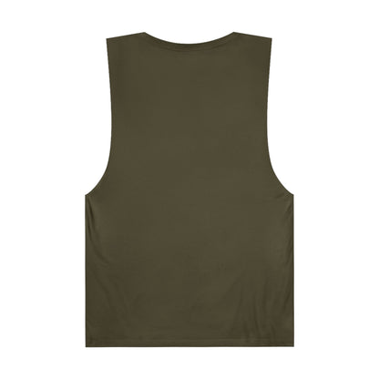 Lift Big or Go Home - Gorilla Body Builder - Premium Unisex Barnard Tank Top Printify by The Night Shift Automotive Apparel