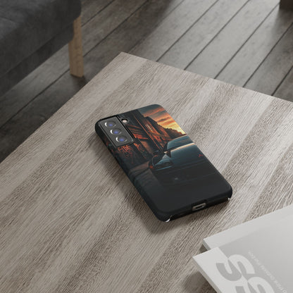 Mitsubishi 3000GT VR4 Street Life-Dual Layer Ultra Tough Phone Case Samsung Galaxy S21 FE Matte Printify by The Night Shift Automotive Apparel