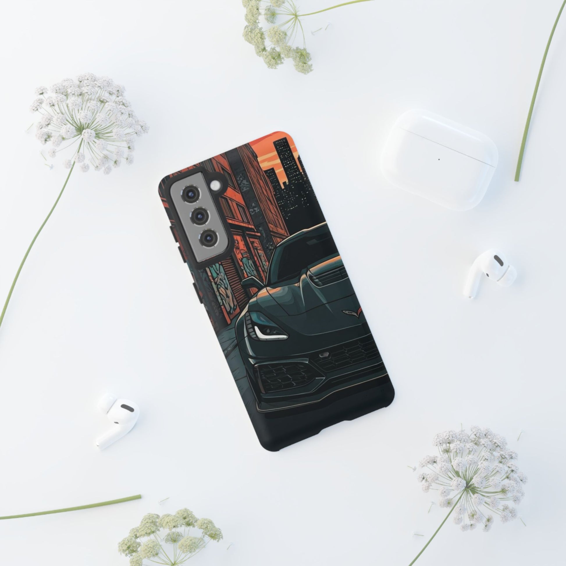 Chevy Corvette C7 Street Life-Dual Layer Ultra Tough Phone Case Printify by The Night Shift Automotive Apparel