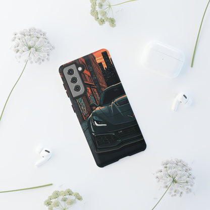 Chevy Corvette C7 Street Life-Dual Layer Ultra Tough Phone Case Printify by The Night Shift Automotive Apparel