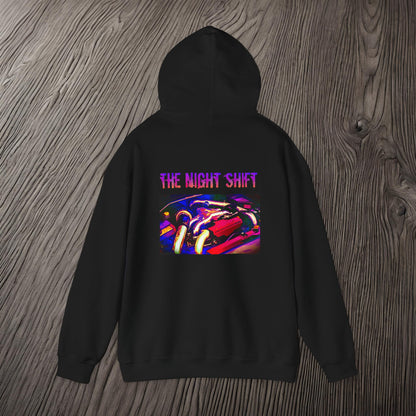 EJ257 Synthwave-Premium, Ultra Soft Unisex Hoodie Printify by The Night Shift Automotive Apparel