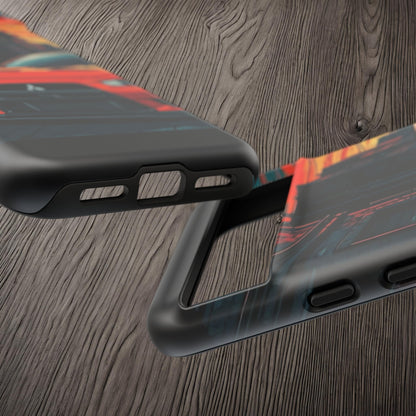Mitsubishi Evo X Street Life-Dual Layer Ultra Tough Phone Case Printify by The Night Shift Automotive Apparel