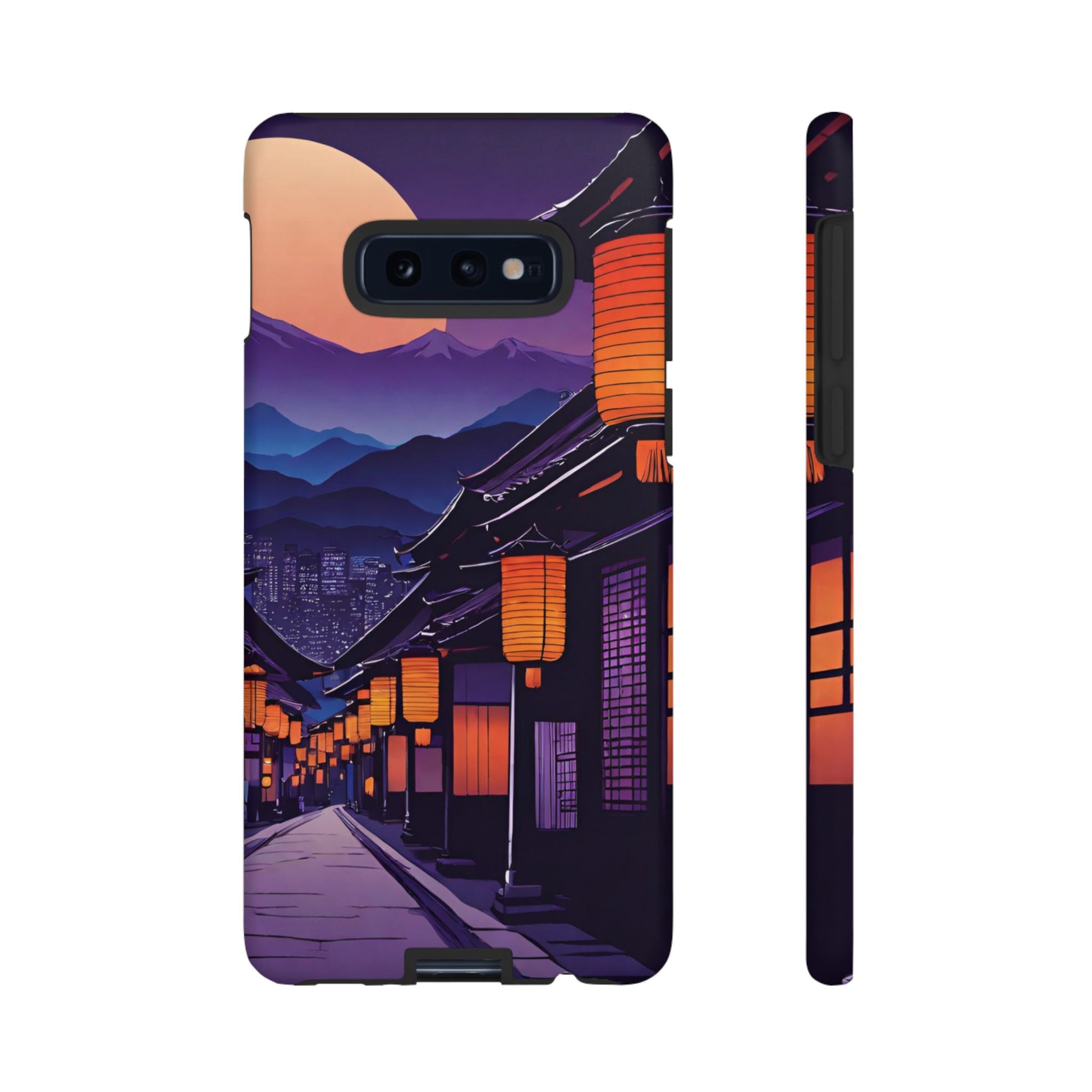 Traditional Japanese Village Countryside-Dual Layer Ultra Tough Phone Case Samsung Galaxy S10E Matte Printify by The Night Shift Automotive Apparel