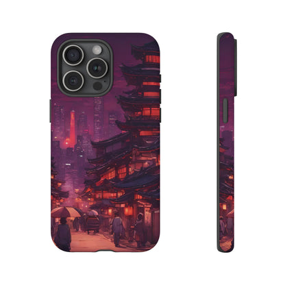 Traditional Japanese Village Countryside-Dual Layer Ultra Tough Phone Case Printify by The Night Shift Automotive Apparel