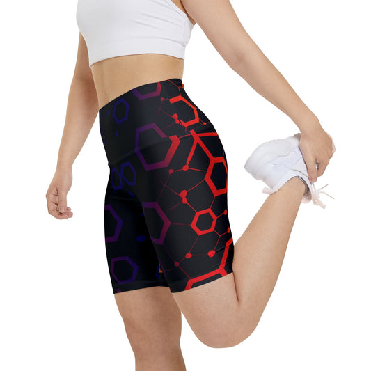 Women's Gym & Fitness Biker Shorts XL Printify by The Night Shift Automotive Apparel