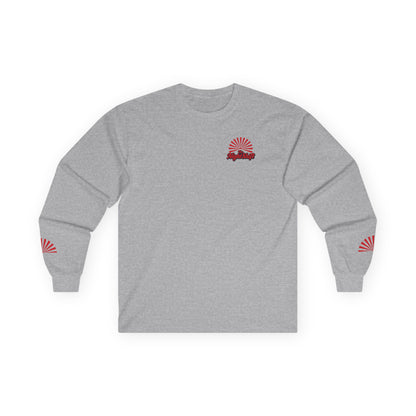 Good Vibes Panda-Premium, Ultra Soft Unisex Long Sleeve Tee Sport Grey Printify by The Night Shift Automotive Apparel