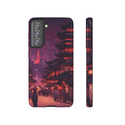 Traditional Japanese Village Countryside-Dual Layer Ultra Tough Phone Case Printify by The Night Shift Automotive Apparel