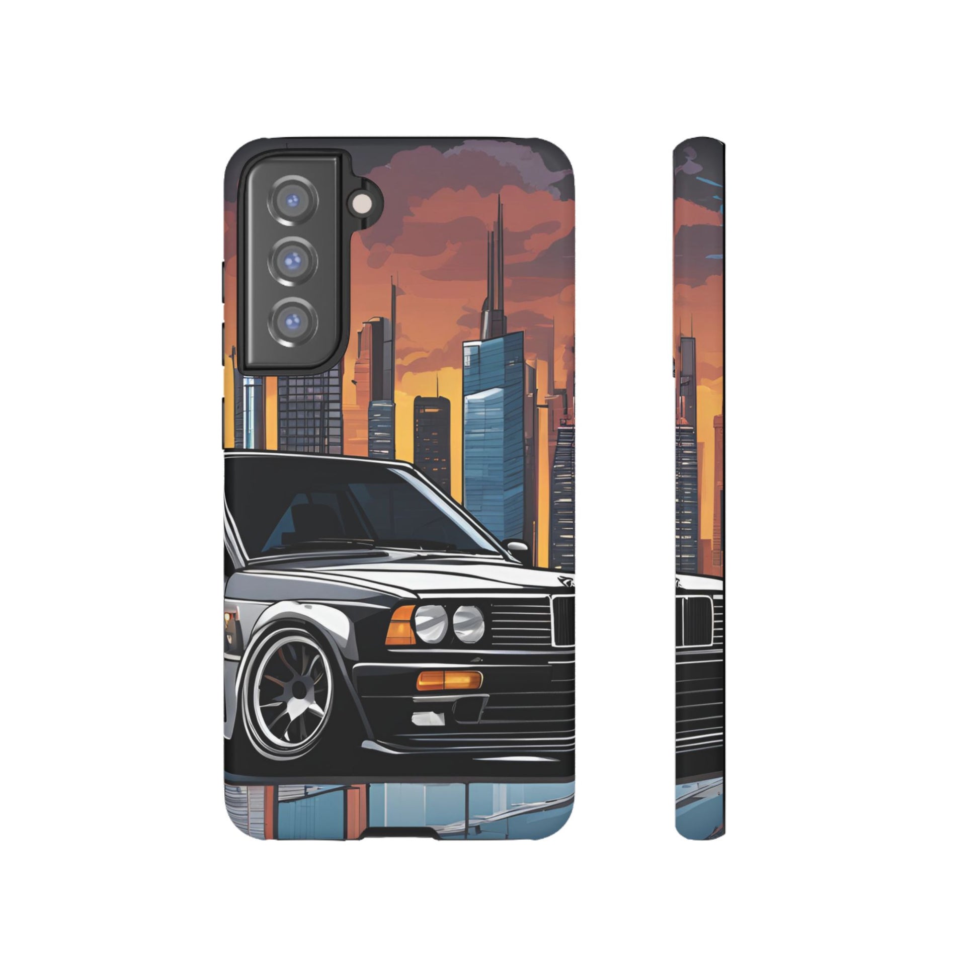 BMW E30 M3-Dual Layer Ultra Tough Phone Case Printify by The Night Shift Automotive Apparel