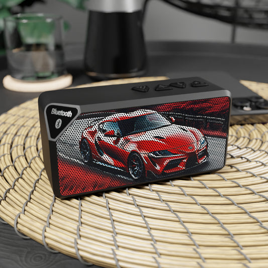 MK V Supra-Jabba Bluetooth Speaker 4.25" x 2.25" Black Printify by The Night Shift Automotive Apparel