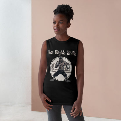 Maui Thai Zombie - Premium Unisex Barnard Tank Top Printify by The Night Shift Automotive Apparel