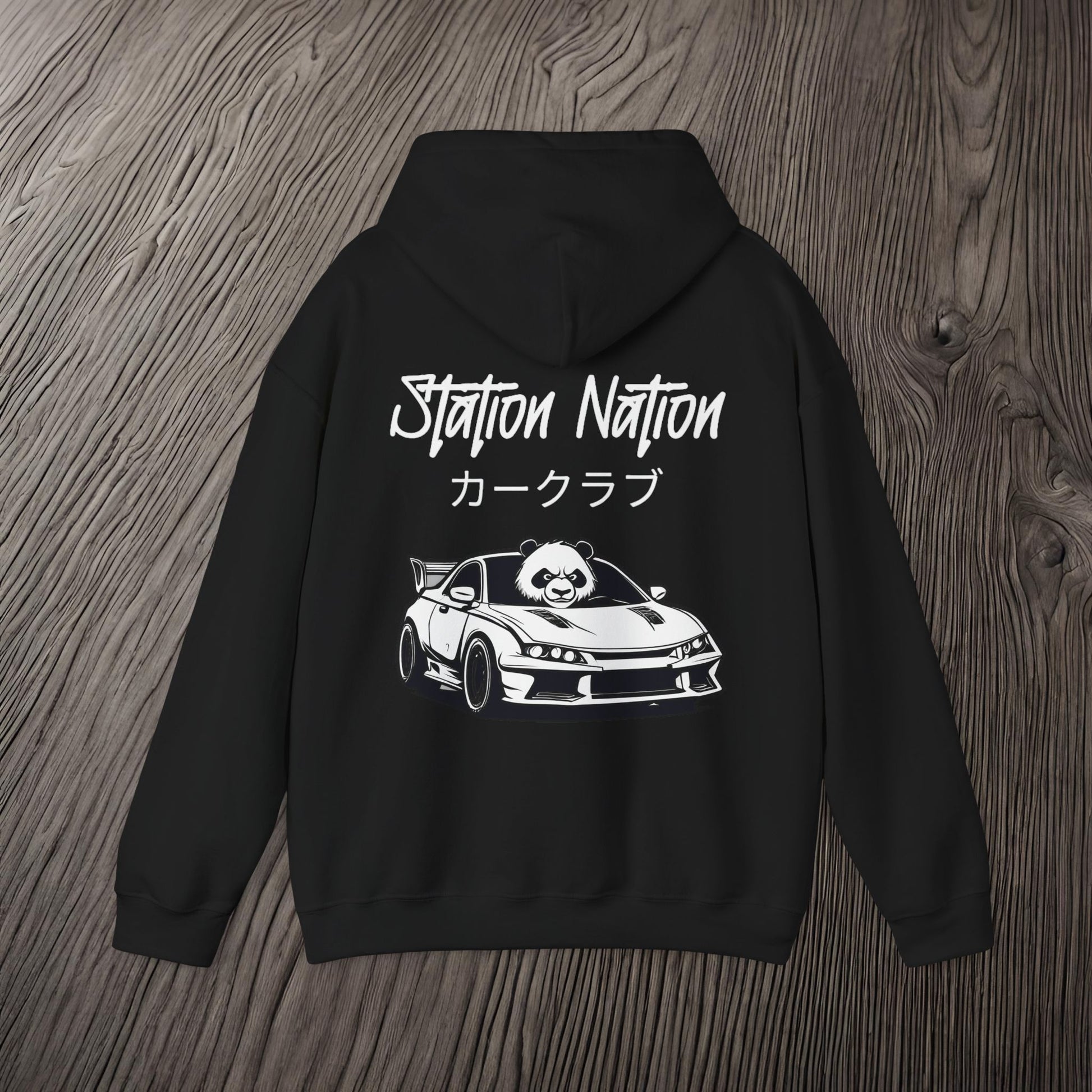 Station Nation-Ultra Soft, Premium Hoodie Printify by The Night Shift Automotive Apparel