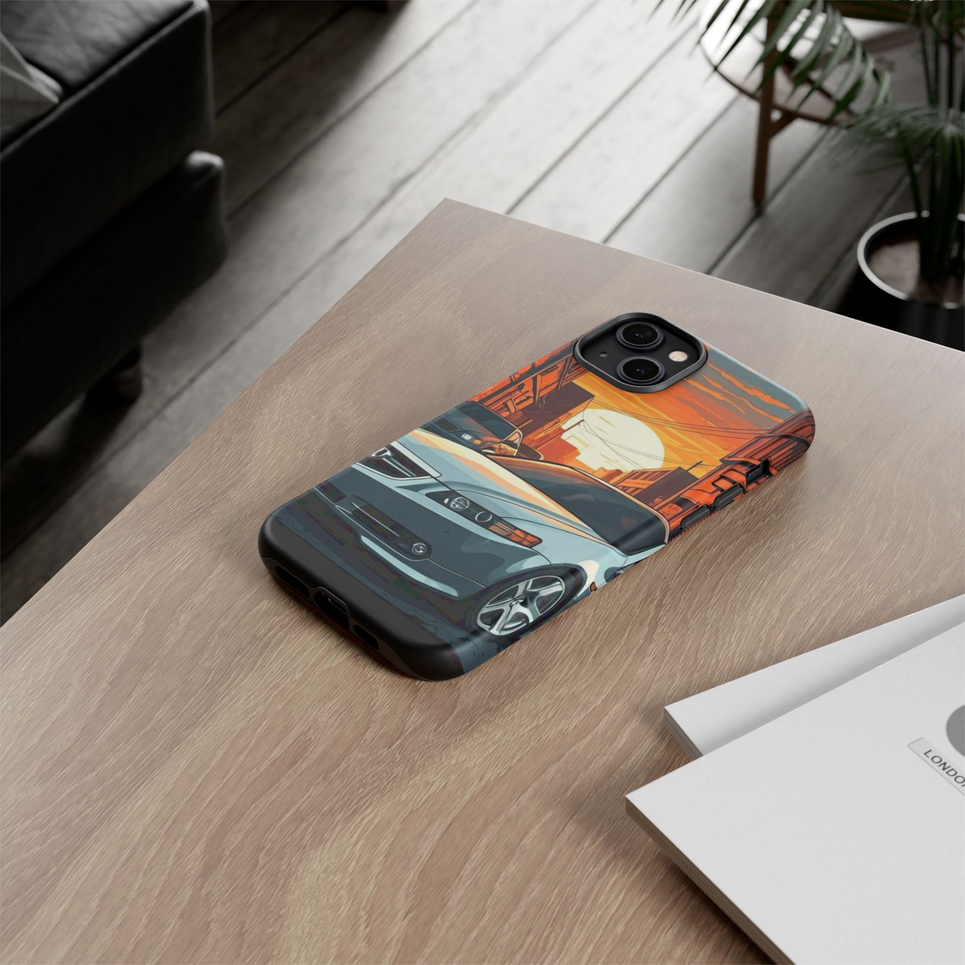 Acura TL Street Life-Dual Layer Ultra Tough Phone Case iPhone 14 Plus Matte Printify by The Night Shift Automotive Apparel