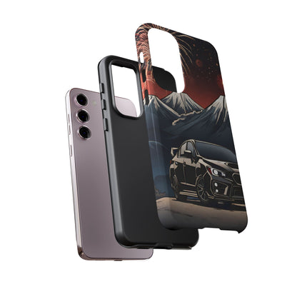 Subaru WRX/STI Fireworks-Dual Layer Ultra Tough Phone Case Printify by The Night Shift Automotive Apparel