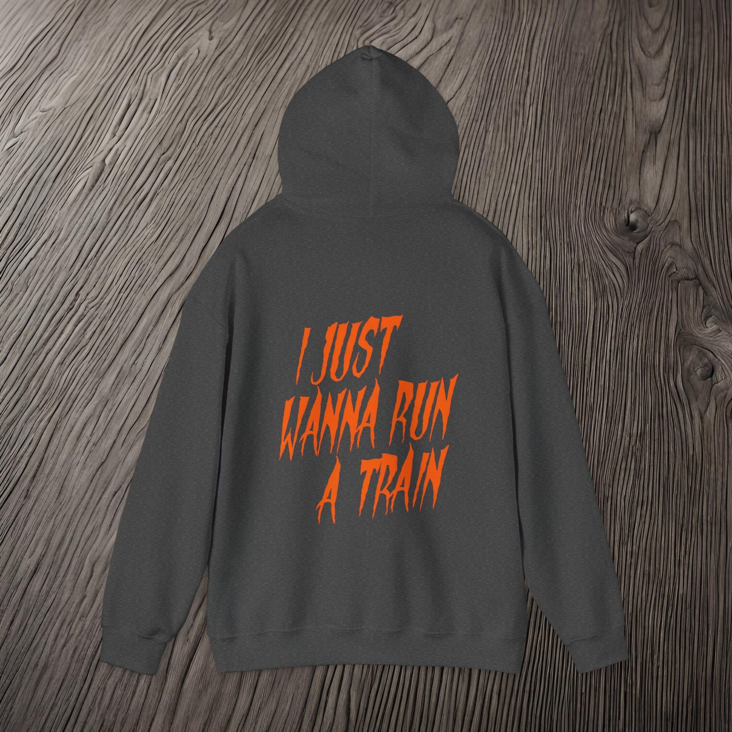 I Just Wanna Run A Train-Ultra Soft, Premium Hoodie Printify by The Night Shift Automotive Apparel