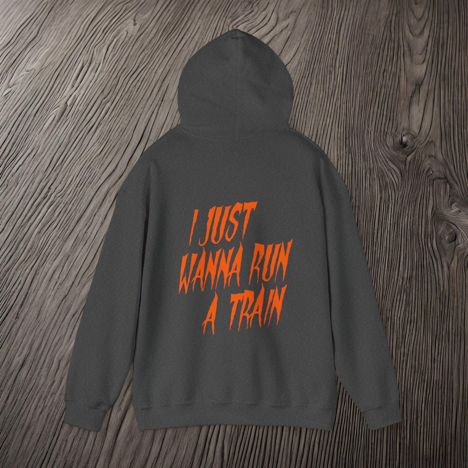 I Just Wanna Run A Train-Ultra Soft, Premium Hoodie Printify by The Night Shift Automotive Apparel