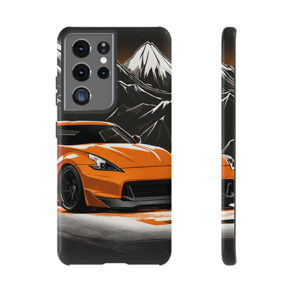 Nissan 370Z Mt Fuji-Dual Layer Ultra Tough Phone Case Samsung Galaxy S21 Ultra Glossy Printify by The Night Shift Automotive Apparel