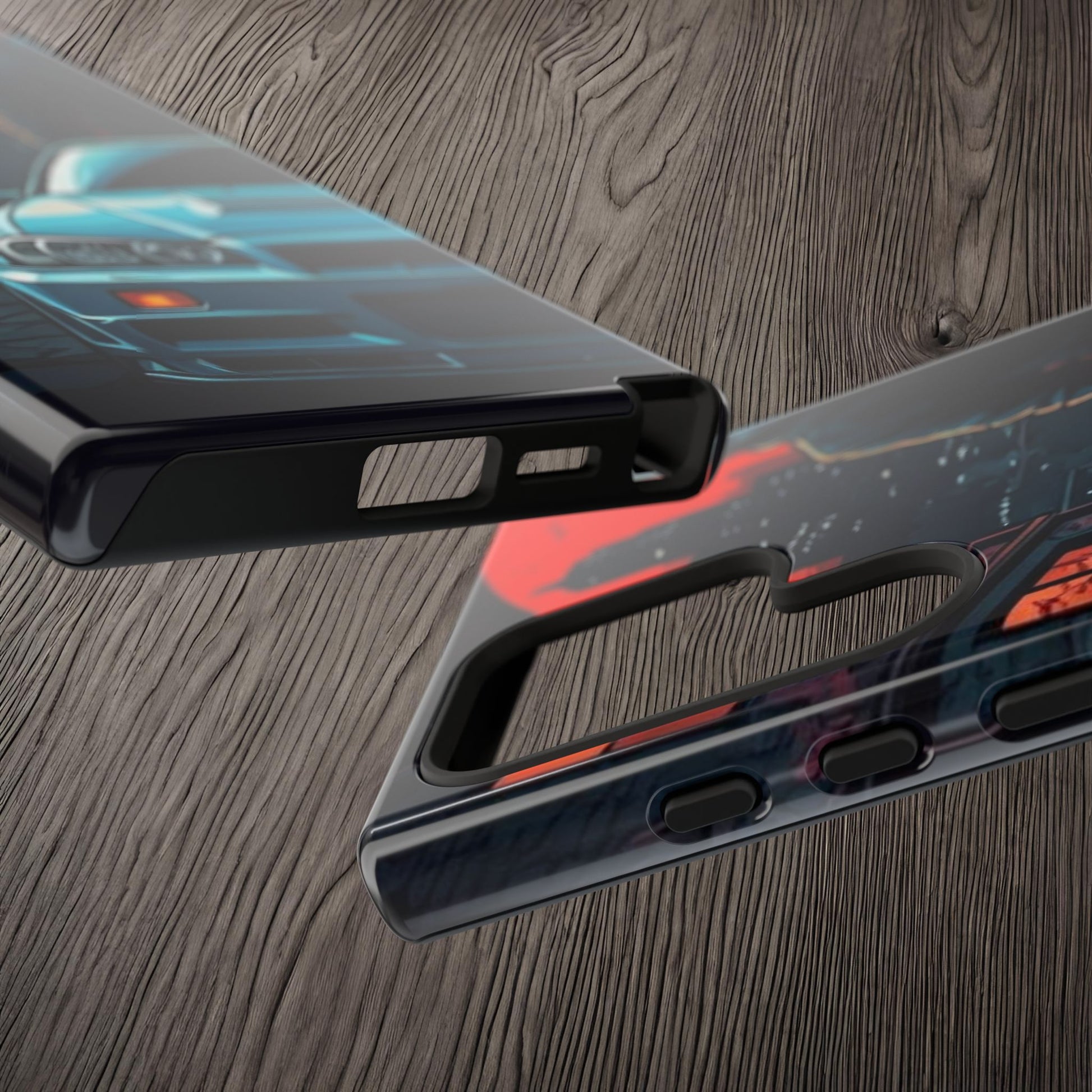 Nissan Skyline R34 Street Life-Dual Layer Ultra Tough Phone Case Printify by The Night Shift Automotive Apparel