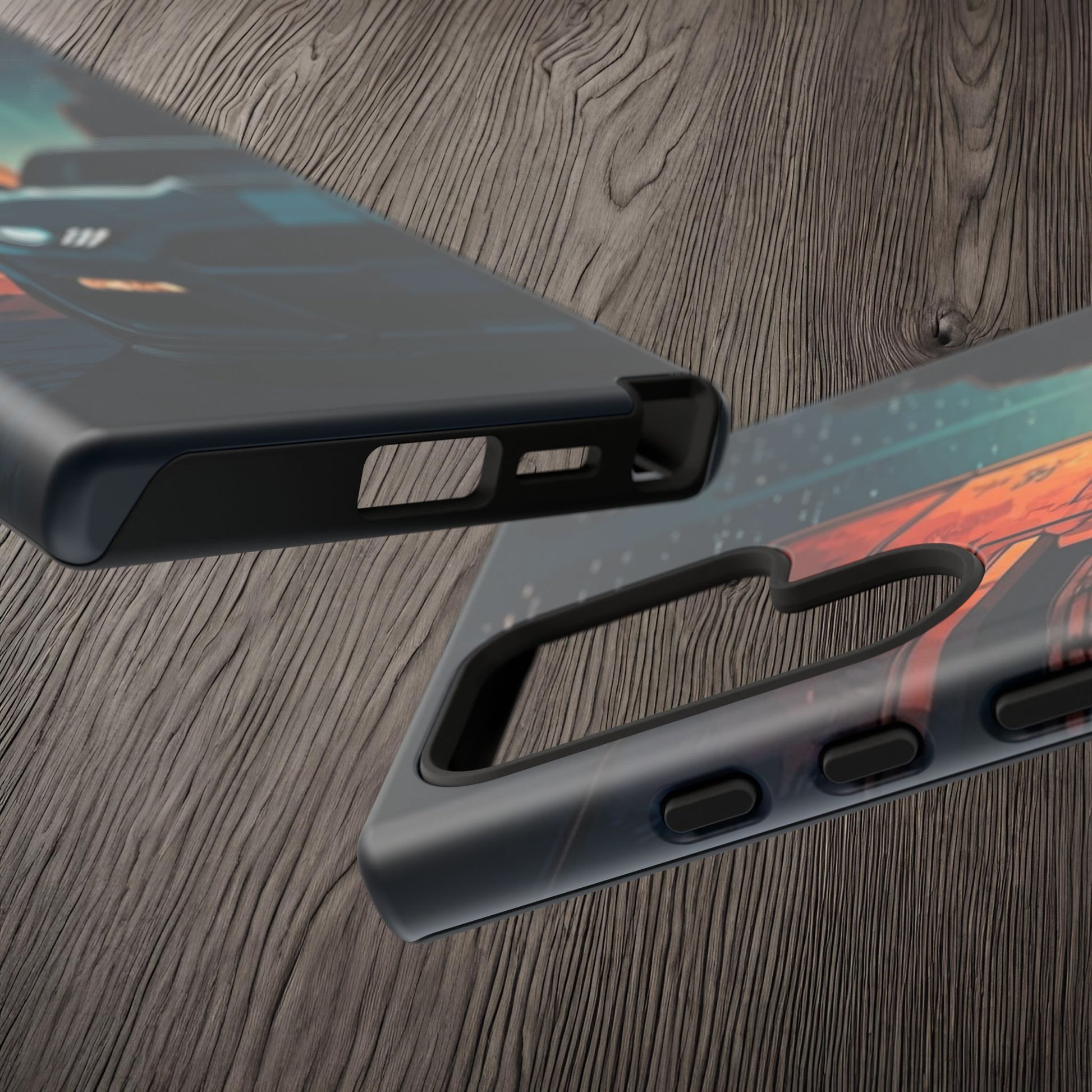 Ford Mustang Shelby GT350 Street Life-Dual Layer Ultra Tough Phone Case Printify by The Night Shift Automotive Apparel