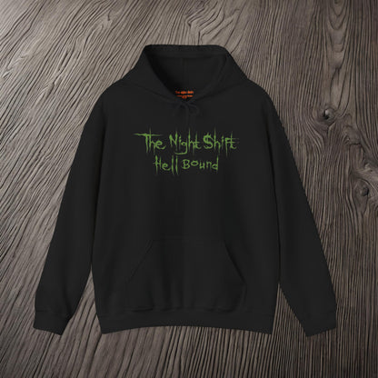 Hell Bound Zombie Muscle Car-Ultra Soft, Premium Hoodie Printify by The Night Shift Automotive Apparel
