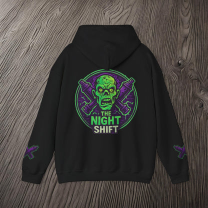 The Night Shift-Ultra Soft, Premium Hoodie