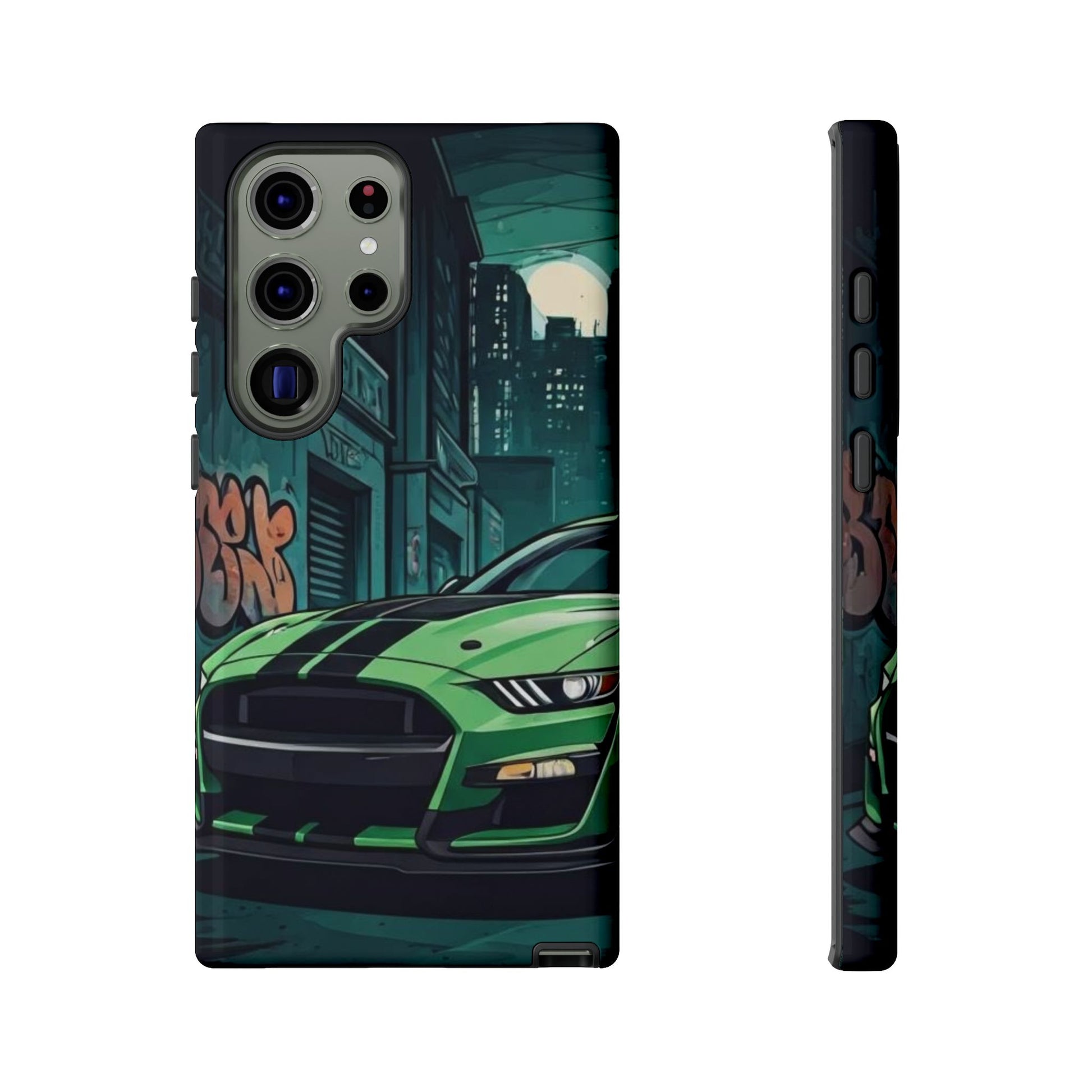 Ford Mustang Shelby GT500 Street Life-Dual Layer Ultra Tough Phone Case Printify by The Night Shift Automotive Apparel