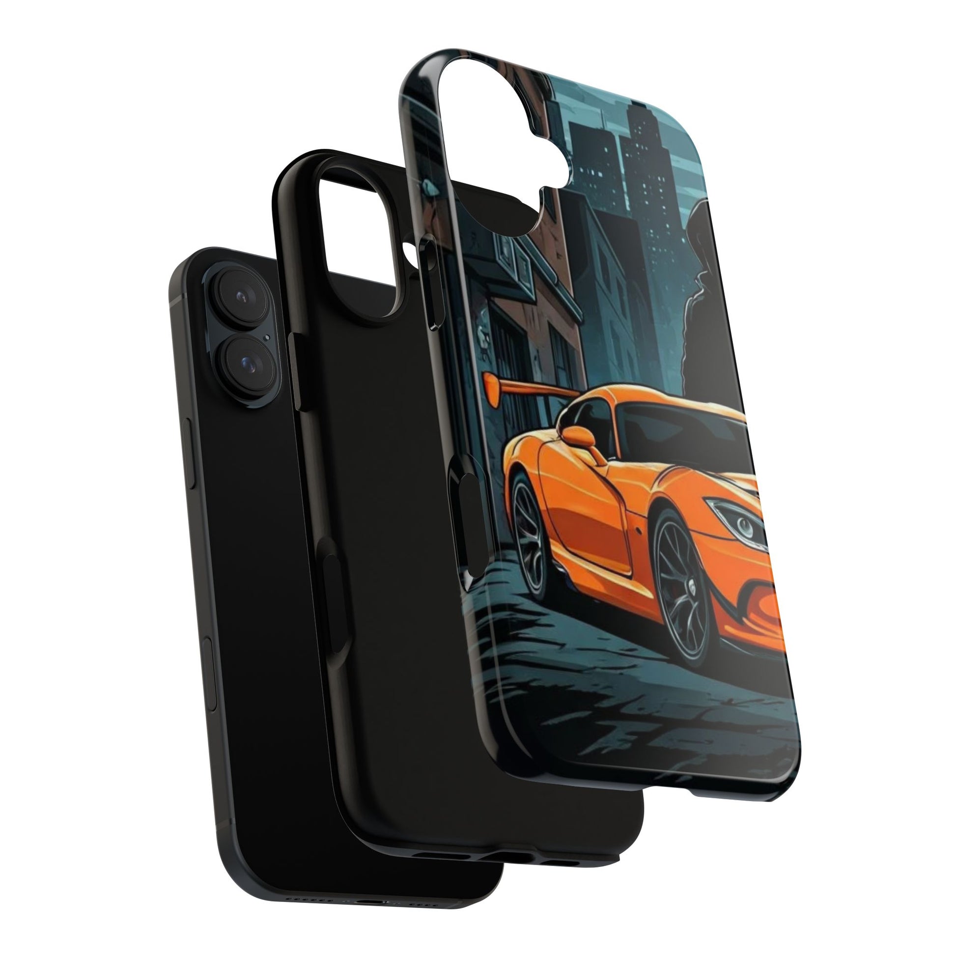 Dodge Viper SRT-10 Street Life-Dual Layer Ultra Tough Phone Case Printify by The Night Shift Automotive Apparel