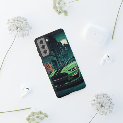 Ford Mustang Shelby GT500 Street Life-Dual Layer Ultra Tough Phone Case Printify by The Night Shift Automotive Apparel
