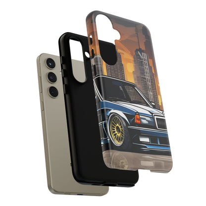 Mercedes Benz 190e Evo-Dual Layer Ultra Tough Phone Case Printify by The Night Shift Automotive Apparel