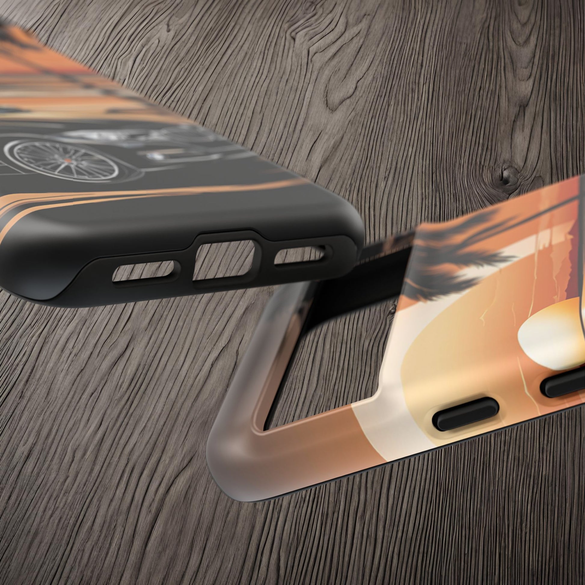 BMW Sunset On The Beach-Dual Layer Ultra Tough Phone Case Printify by The Night Shift Automotive Apparel