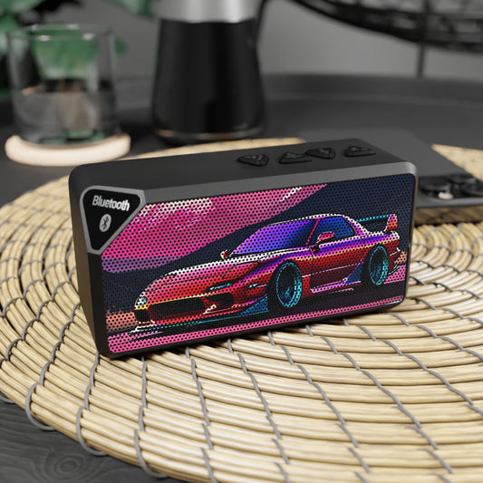 FD RX-7-Jabba Bluetooth Speaker 4.25" x 2.25" Black Printify by The Night Shift Automotive Apparel
